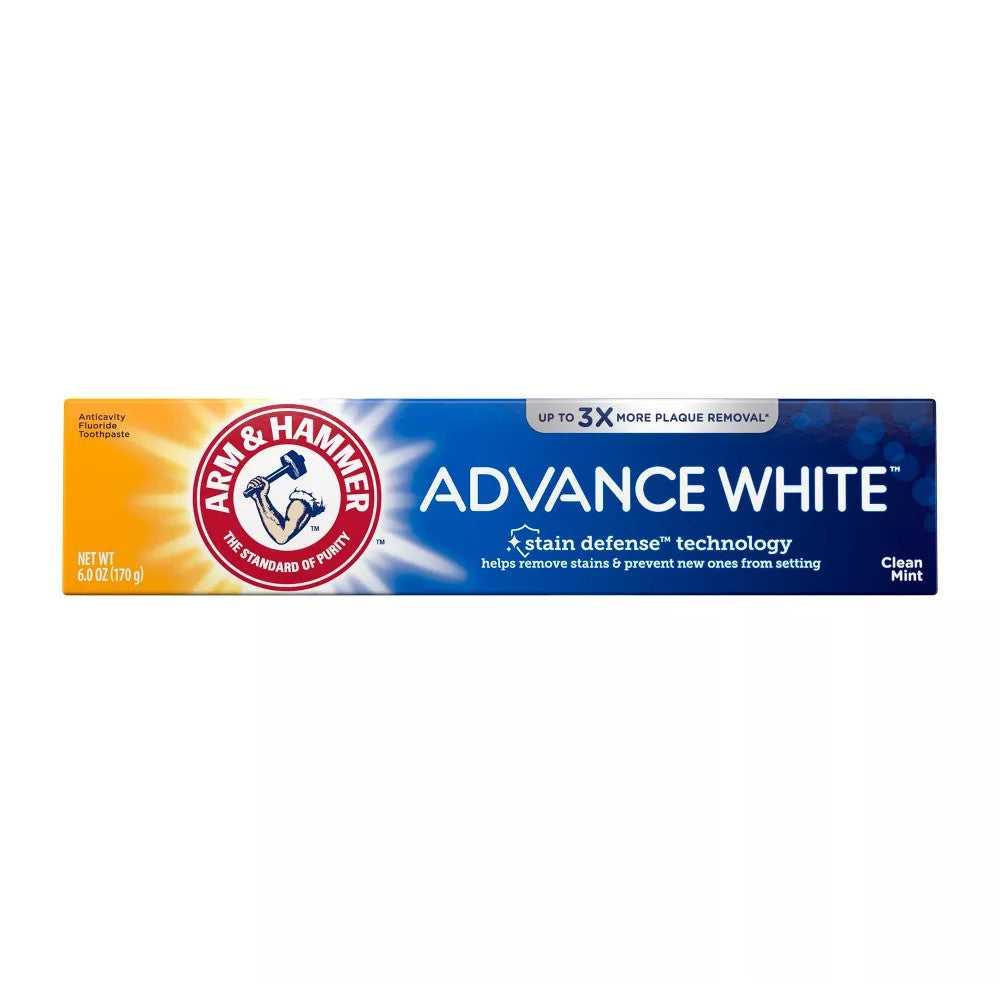Arm & Hammer Advance Extreme Whitening With Stain Defense Toothpaste, 6 Oz
